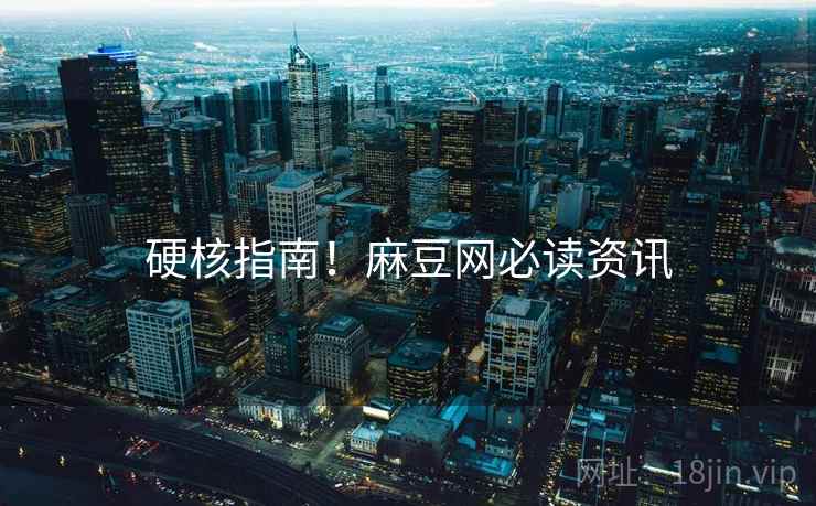 硬核指南！麻豆网必读资讯