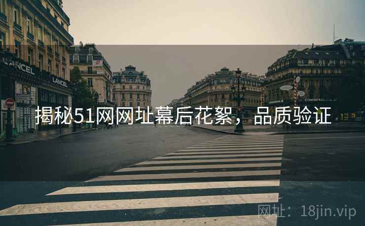 揭秘51网网址幕后花絮，品质验证