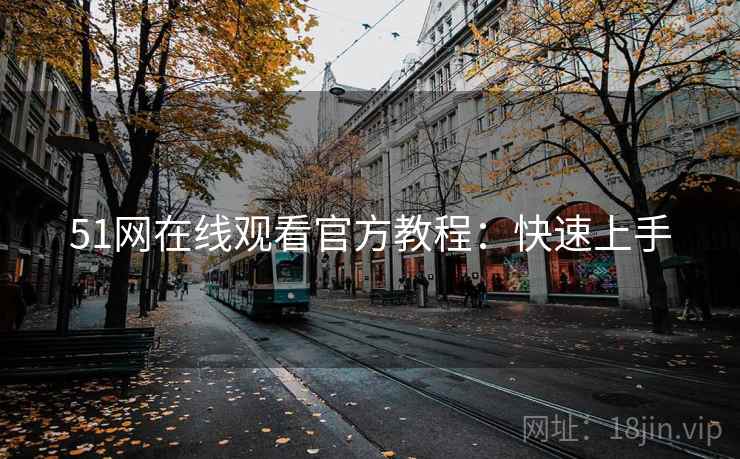 51网在线观看官方教程：快速上手